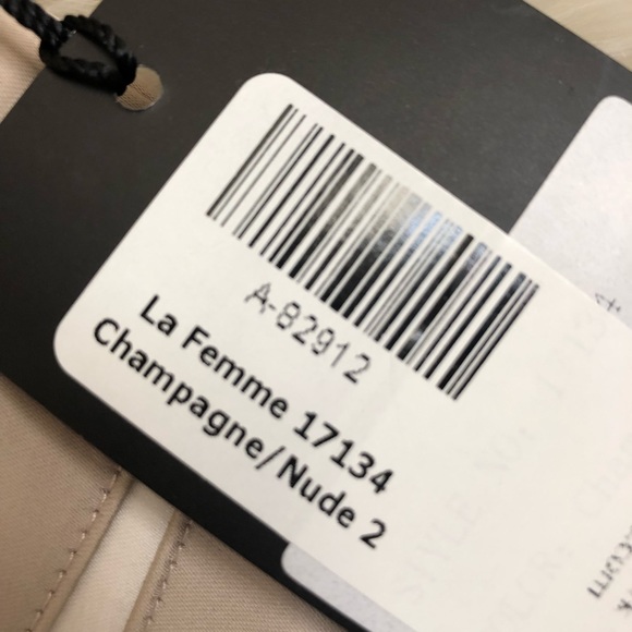 NEW La Femme One Shoulder Dress - Picture 6 of 7